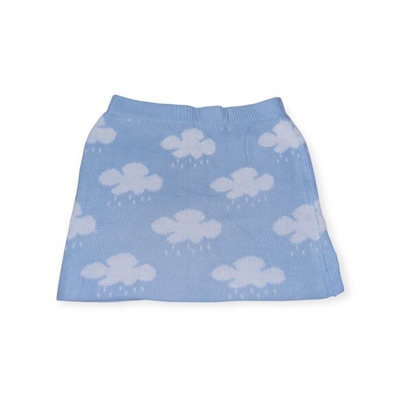 Kawaii Cloud Plush Skirt - Picture 1 of 3